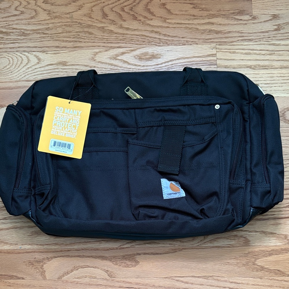 Carhartt Black Duffel Bag